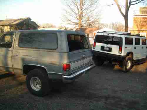 1989 Chevrolet Blazer Silverado Sport Utility 2-Door 5.7L, US $2,500.00, image 10