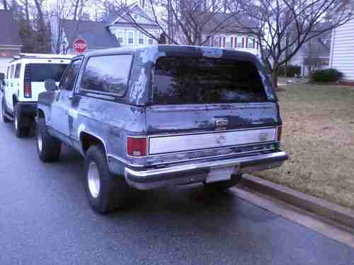 1989 Chevrolet Blazer Silverado Sport Utility 2-Door 5.7L, US $2,500.00, image 13