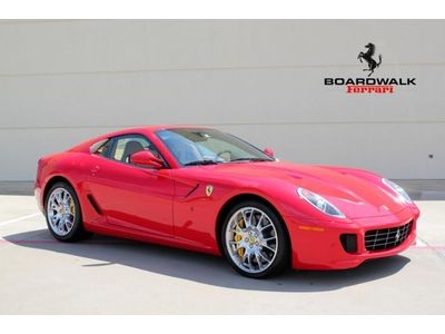 2008 ferrari 599 gtb low miles!!! ball polished challange style wheel