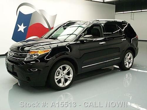 2012 ford explorer ltd ecoboost pano sunroof nav 34k mi texas direct auto