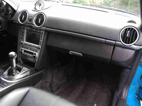 2007 PORSCHE CAYMAN S, 6,912 miles, MEXICAN BLUE FACTORY PAINT, 19