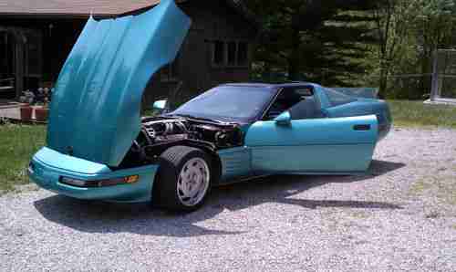 91 Corvette , Turquoise Metalic, US $13,000.00, image 2