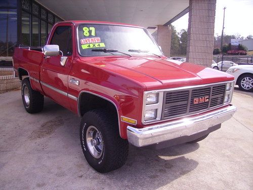 1987 chevy/gmc sierria classic1500 4x4 350 engine fi rebuilt tranny like new