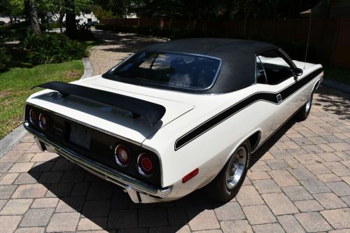 1972 plymouth barracuda matching numbers 340 v8 4 speed documented