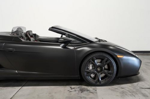 2007 lamborghini gallardo spyder roadster 2d