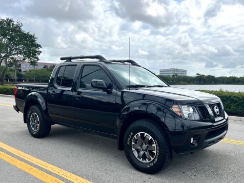 2021 nissan frontier pro-4x 4wd leather interior