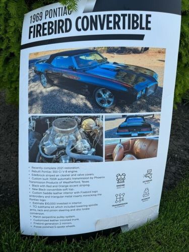 1969 Pontiac Firebird 350 CI V-8, Automatic, US $62,750.00, image 2