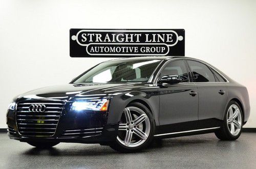 2013 audi a8 sport black/black w/ only 2300 miles