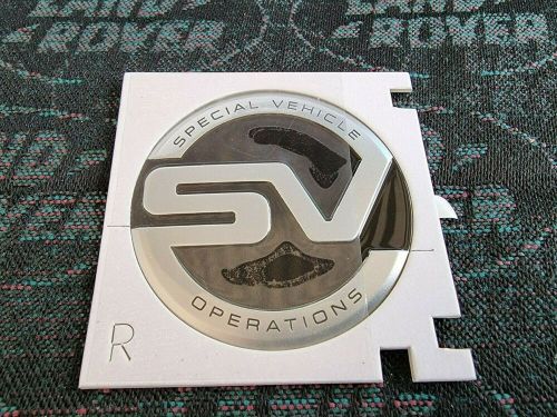 SVO Special Vehicle Operations Badge For Sport L494 Land Rover Range Rover L405, US $, image 3