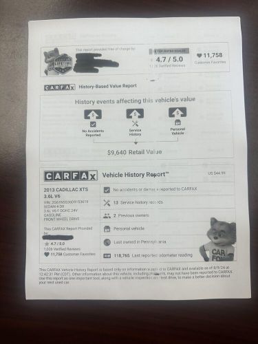 2013 Cadillac XTS, US $1,000.00, image 29