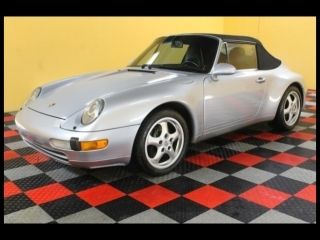 1996 porsche 911 carrera 2dr carrera cabriolet 6-spd manual