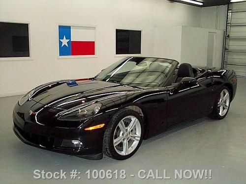 2009 chevy corvette convertible lt3 auto nav hud 26k mi texas direct auto