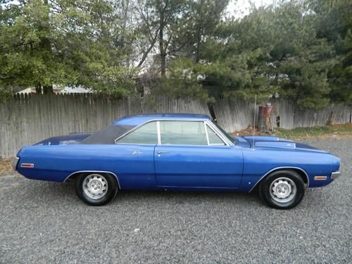 1971 dodge dart swinger 340 v8 hurst 4spd posi great driver not demon *ac* 4spd
