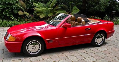 1992 mercedes-benz 300sl roadster 2-door  3.0-liter, dohc, 231bhp inline-six