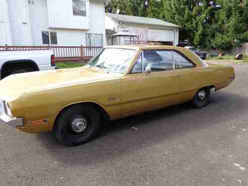1971 Dodge Dart Swinger 2-Door HT 117k miles One Family Owned All Original, image 5