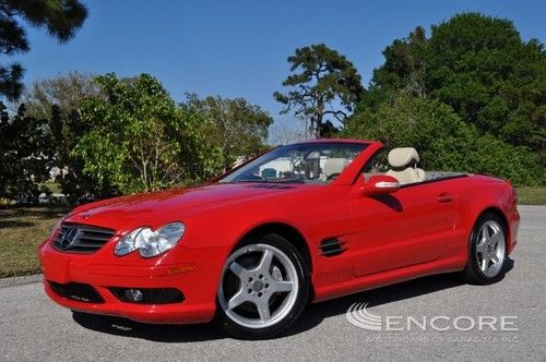 2003 mercedes benz sl500 roadster**sport pack**prem sound**navi**fla car**