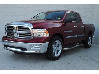 4x4 4wd quad cab hemi 5.7l v8 big horn cloth bucket seats mp3 bluetooth towing