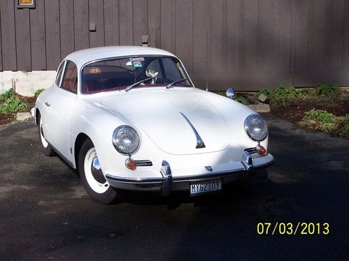 1962 porsche 356 1600 coupe 64000  original miles restored show quality