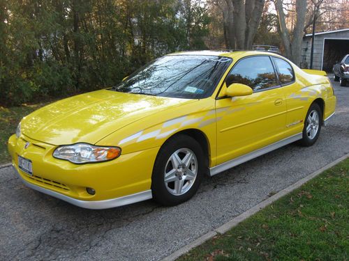 2002 chevy monte carlo ss pace car limited edition