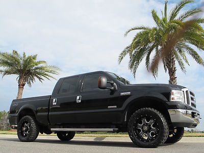 Ford f250 super duty crew cab lariat 4x4 6.0l powerstroke diesel new 20" wheels