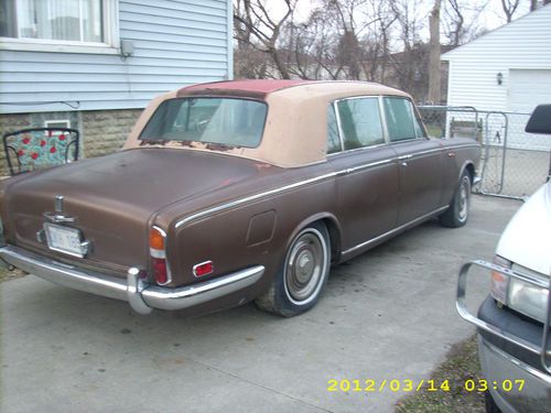 1973 rolls royce silver shadow long wheel base rare project or parts complete