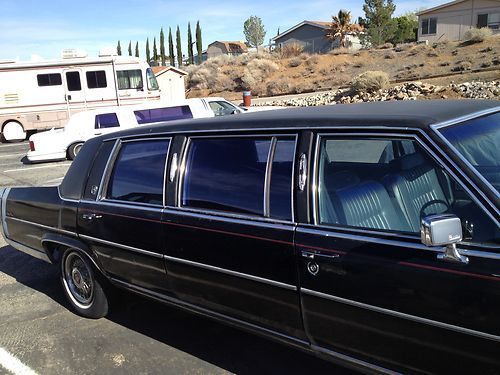 Limousine with current ca registration