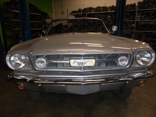 1965 ford mustang convertible 289 v-8 auto with a/c