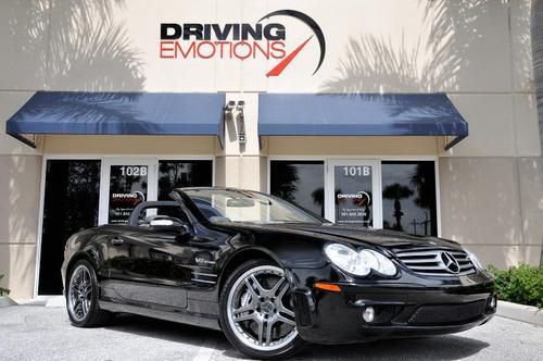 2005 mercedes sl65 amg! blk/blk! pano! a/c seats! rare!