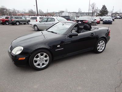 1999 mrecedes slk 230 retractable hardtop   2.3l supercharged