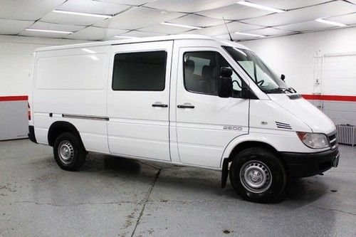 06 sprinter 140 inch wheelbase 2.7l mercedes turbo diesel one owner clean carfax