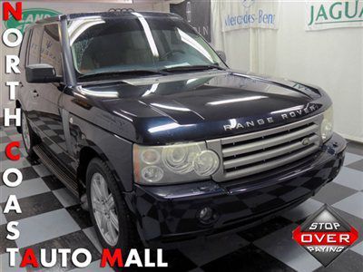 2006(06)range rover hse blue/beige navi back up cam lthr heat save huge!!!