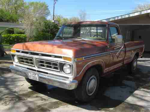 1977 Ford f250 ranger xlt camper special #9