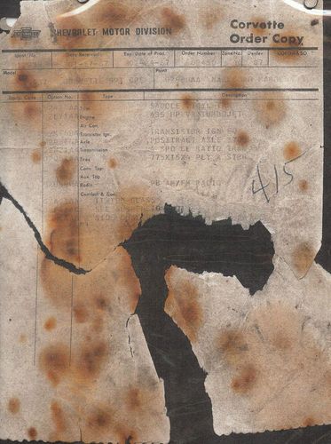 1967 Chevrolet Corvette Original 435hp w/ Tank Sticker Side Pipe Car, image 12