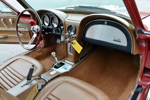 1967 Chevrolet Corvette Original 435hp w/ Tank Sticker Side Pipe Car, image 16