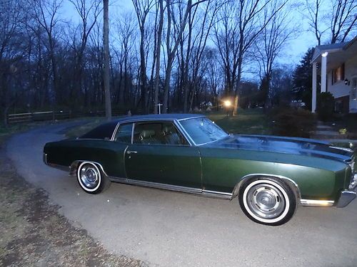 1972 chevrolet monte carlo a true barn find all original 2 owners a real one