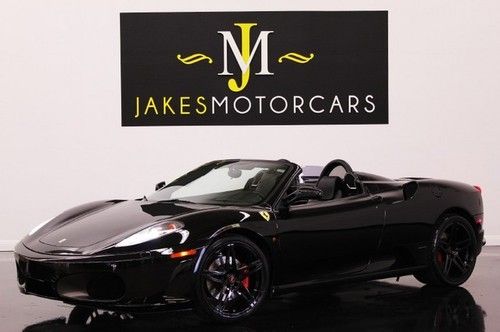 2007 f430 spider f1, black/black, 12k miles, highly optioned, just serviced!!