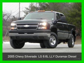 2005 chevrolet silverado 2500hd ls crew cab short bed 4x4 4wd 6.6l lly duramax