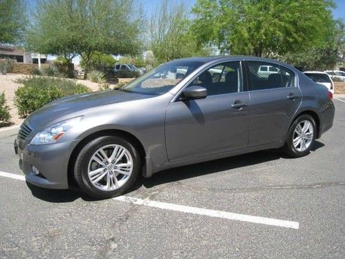 2010 infiniti g37 journey navigation heated seats rear camera low miles loaded