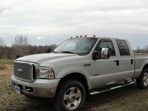 2006 ford f-250 super duty lariat crew cab pickup 4-door 6.0l