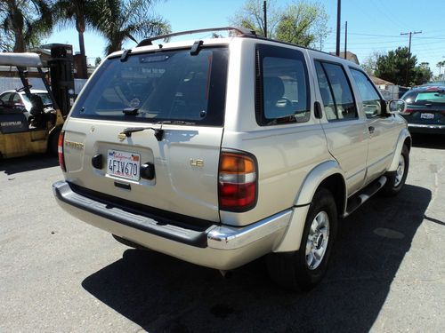 1999 nissan pathfinder le sport utility 4-door 3.3l, no reserve