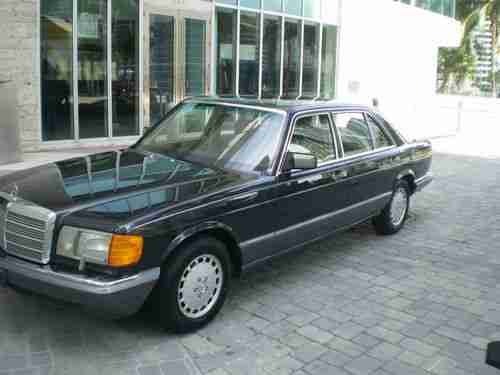 1989 Mercedes 420 sel Only 63245 miles, Showroom condition rare color combo., US $13,995.00, image 2