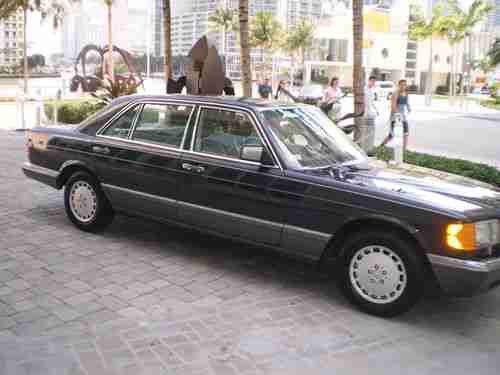 1989 Mercedes 420 sel Only 63245 miles, Showroom condition rare color combo., US $13,995.00, image 3