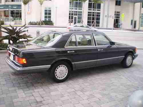 1989 Mercedes 420 sel Only 63245 miles, Showroom condition rare color combo., US $13,995.00, image 4