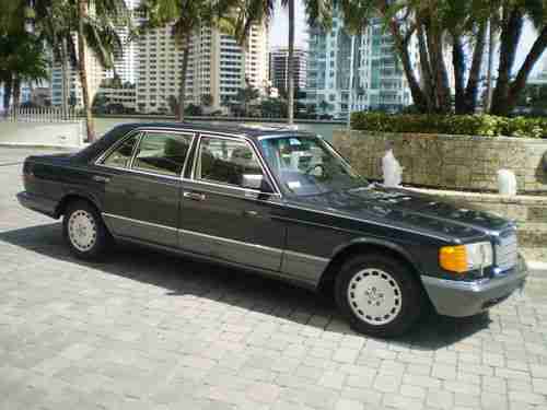 1989 Mercedes 420 sel Only 63245 miles, Showroom condition rare color combo., US $13,995.00, image 5