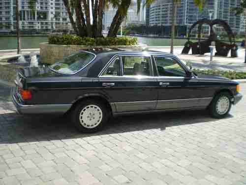 1989 Mercedes 420 sel Only 63245 miles, Showroom condition rare color combo., US $13,995.00, image 6