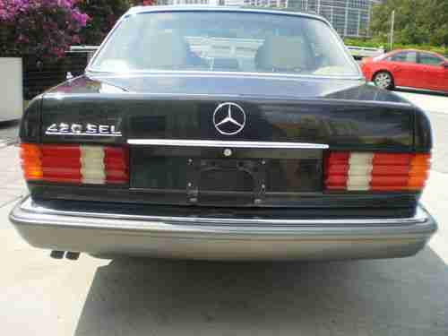 1989 Mercedes 420 sel Only 63245 miles, Showroom condition rare color combo., US $13,995.00, image 12