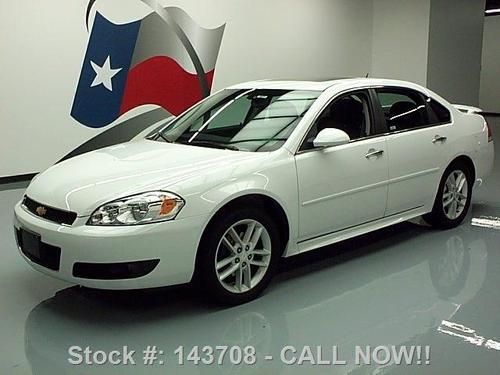 2013 chevy impala ltz htd leather sunroof spoiler 18k! texas direct auto