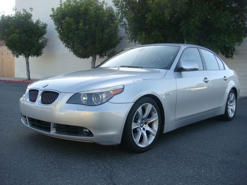 2007 bmw 550i sport premium navigation pdc original ca car