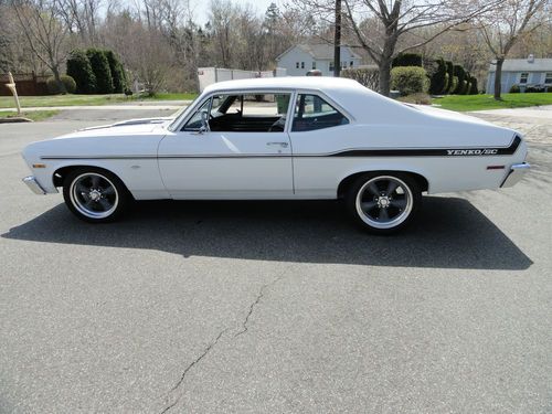 1970 chevrolet nova, yenko sc clone, 350 4 speed, pro touring, hot rod detailed