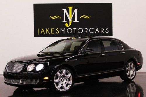 2007 continental flying spur, black/tan, 27k miles, mulliner wheels, pristine!!